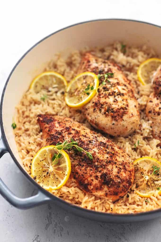 Easy Healthy Baked Lemon Chicken