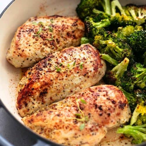 Easy Chicken and Broccoli Skillet Recipe - Creme De La Crumb