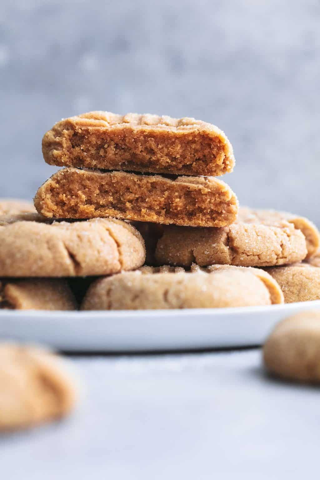 Best Super Soft Peanut Butter Cookies Creme De La Crumb