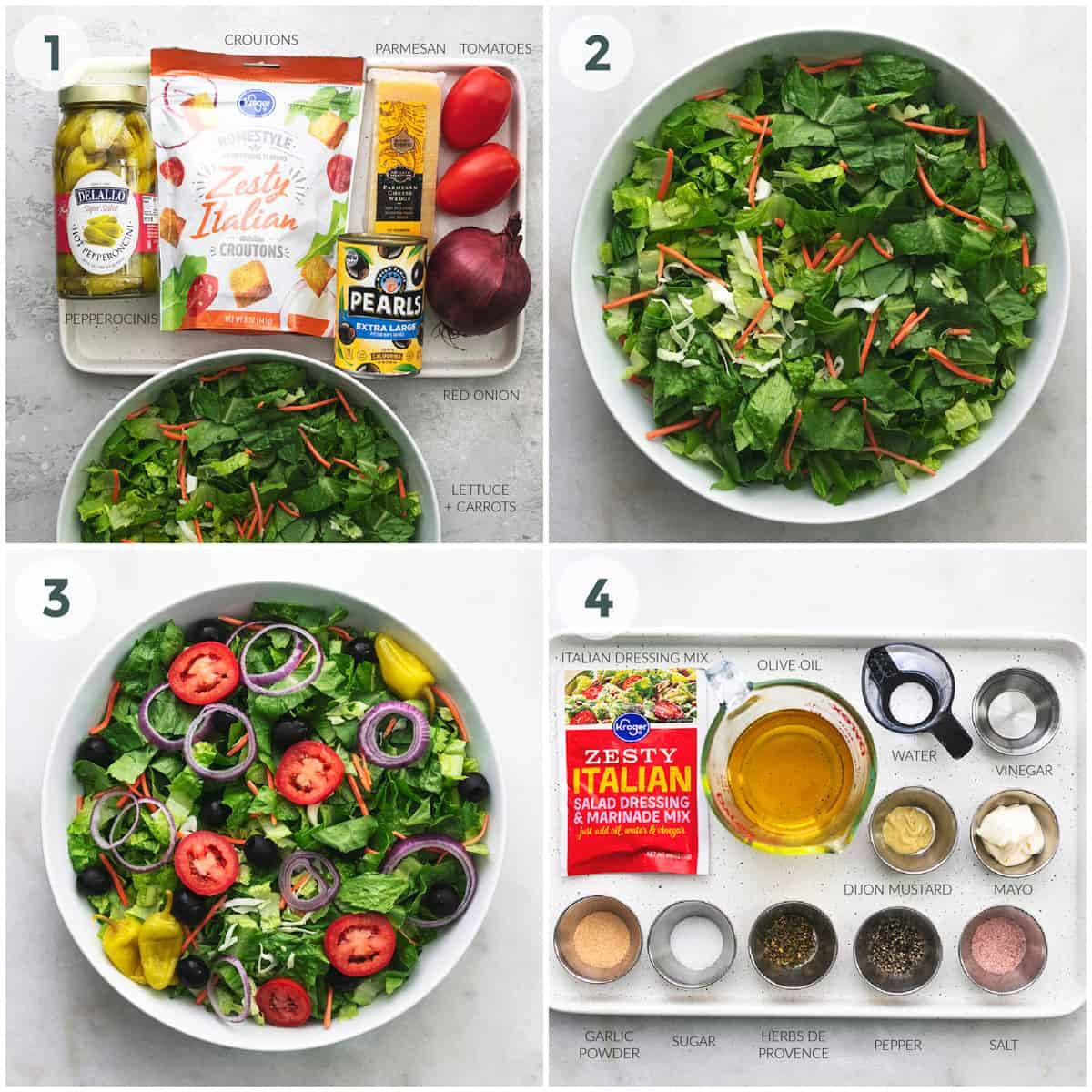 Copycat Olive Garden Salad Dressing - My Farmhouse Table