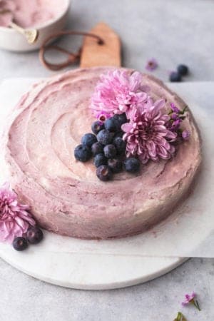Blueberry Cake - Creme De La Crumb