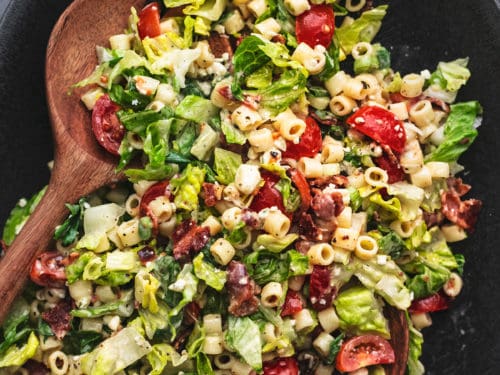 Portillo's Chopped Salad (Creamy Dressing!) - Chelsea's Messy Apron