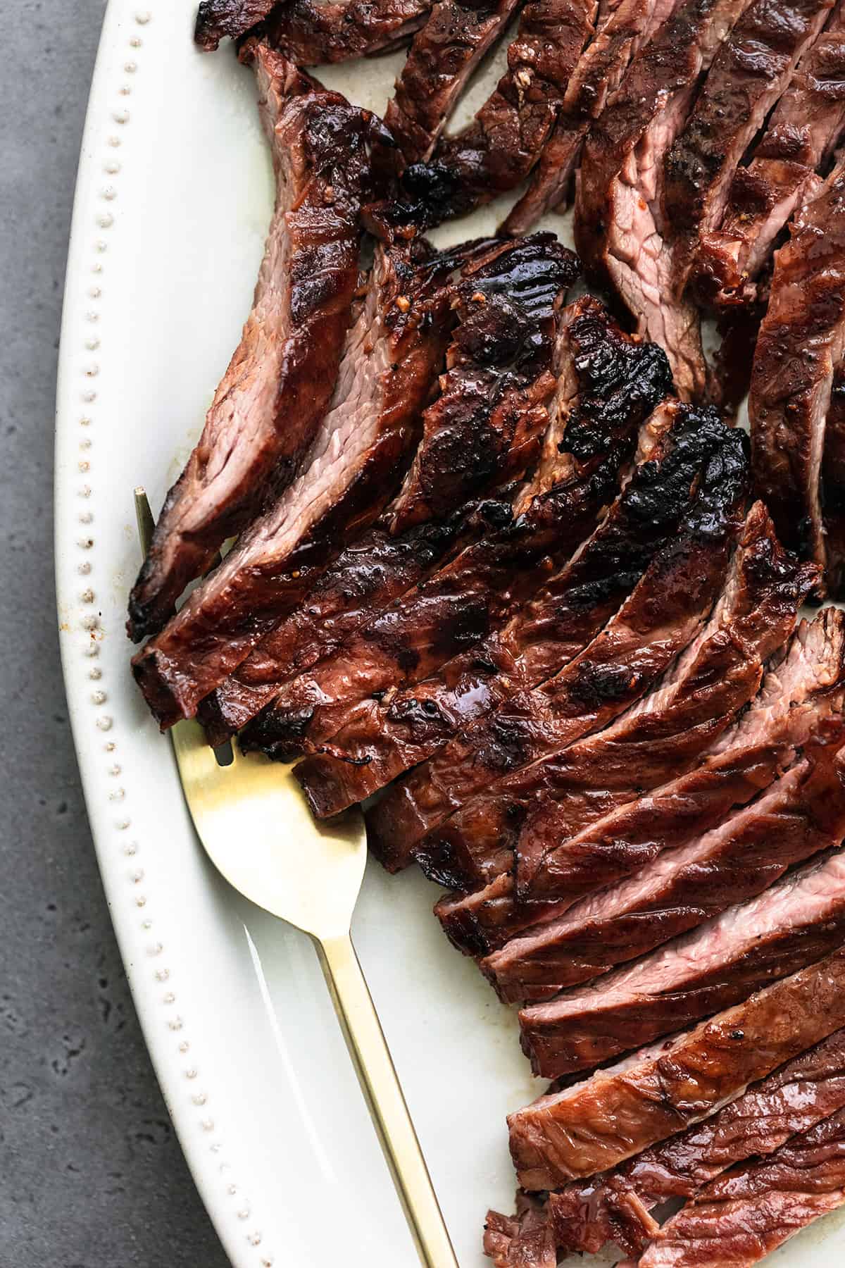 Steakhouse-Style Grilled Marinated Flank Steak Recipe