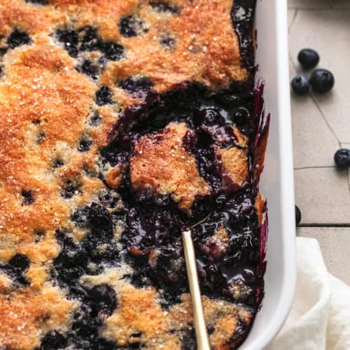 Blueberry Cobbler - Creme De La Crumb