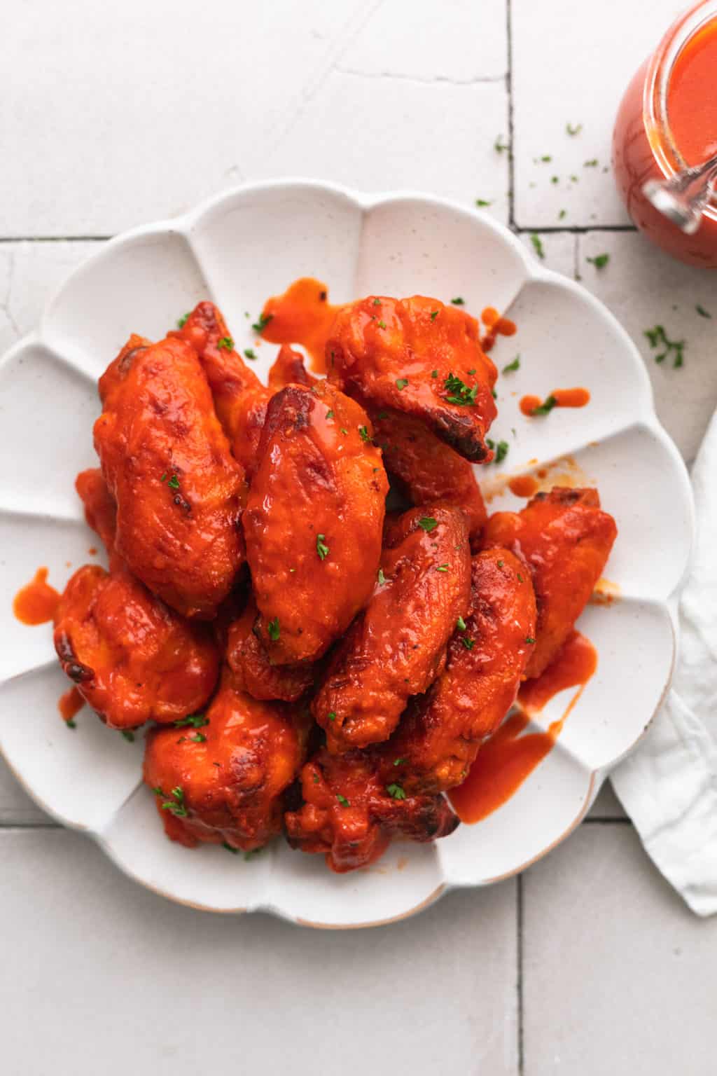 Crispy Baked Chicken Wings Recipe - Creme De La Crumb