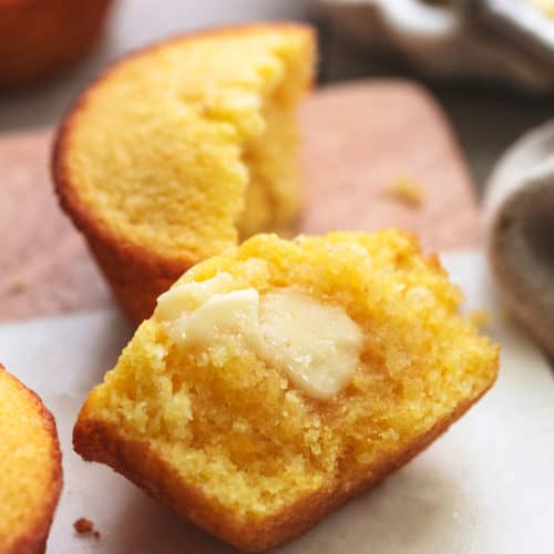 Buttermilk Corn Bread Muffins Recipe - Great Comfort Food Side Dish, Recipe