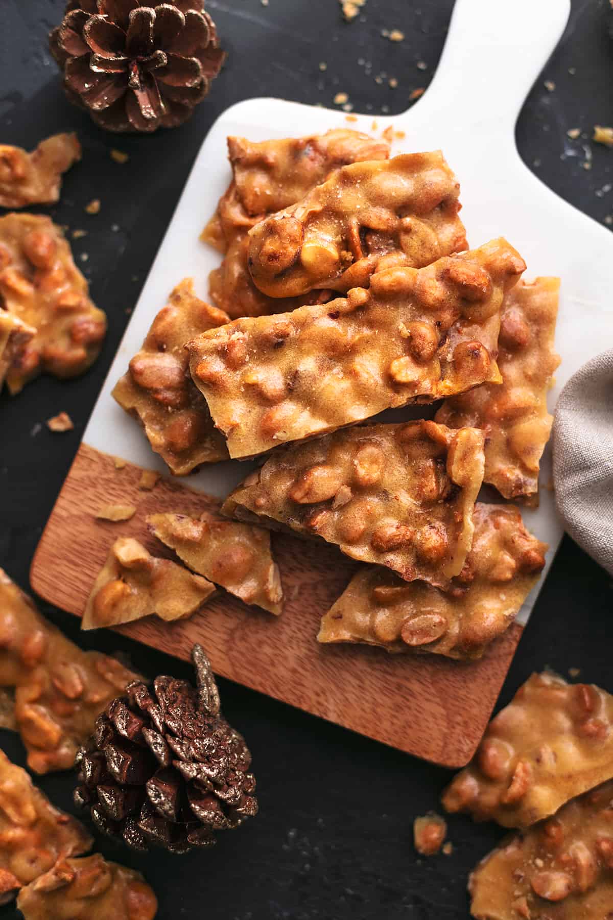 Easy Microwave Peanut Brittle Recipe Creme De La Crumb