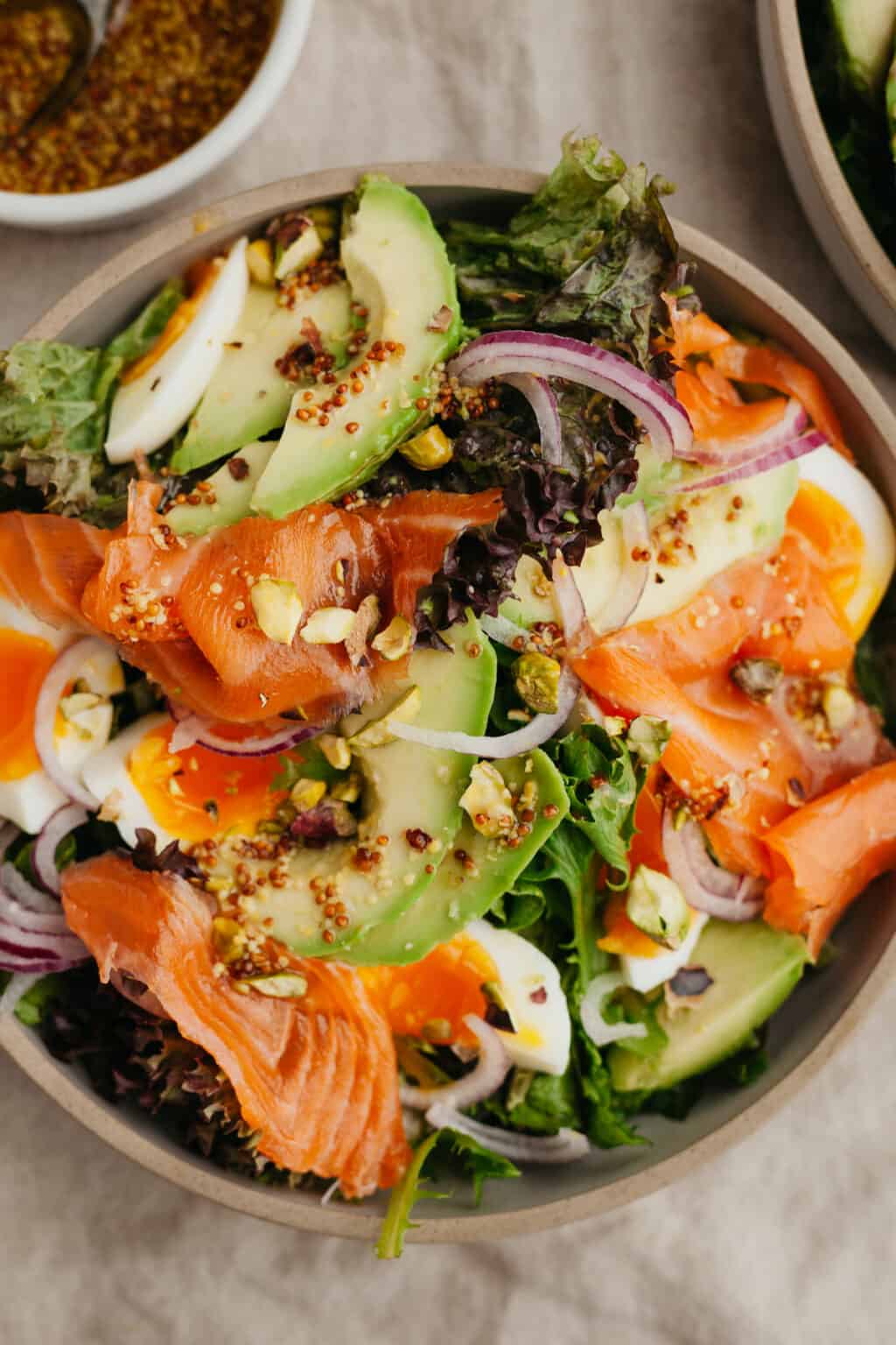 Smoked Salmon Salad Recipe - Creme De La Crumb