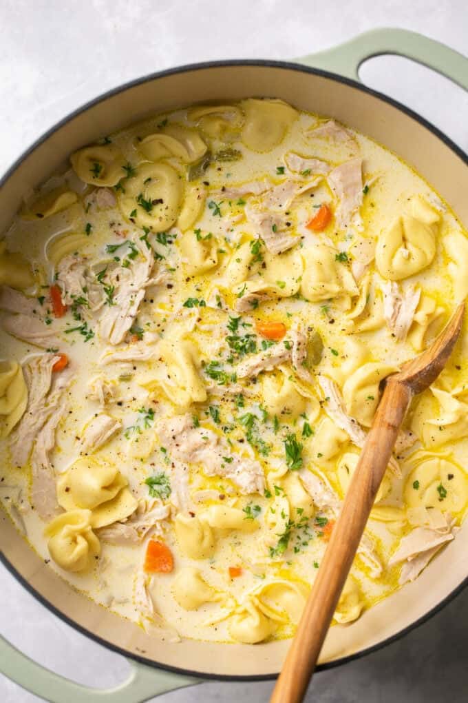 Creamy Chicken Tortellini Soup Recipe Expert