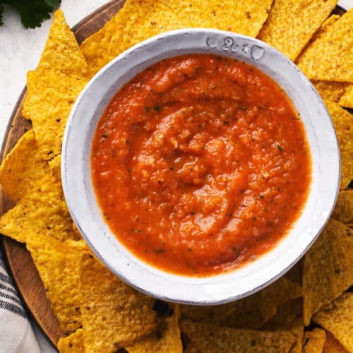 Best Mexican Salsa Recipe for Canning - Creme De La Crumb