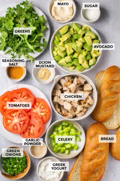 Best Healthy Chicken Salad Sandwich - Creme De La Crumb