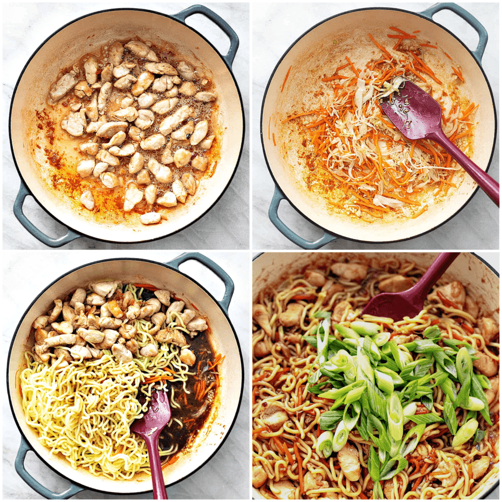 Chicken Chow Mein - Creme De La Crumb