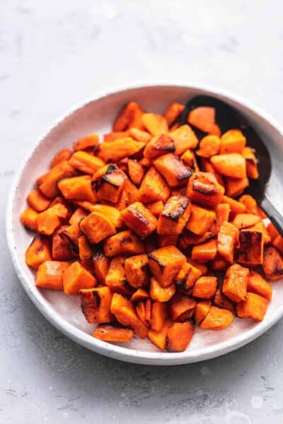 Roasted Sweet Potatoes - Creme De La Crumb