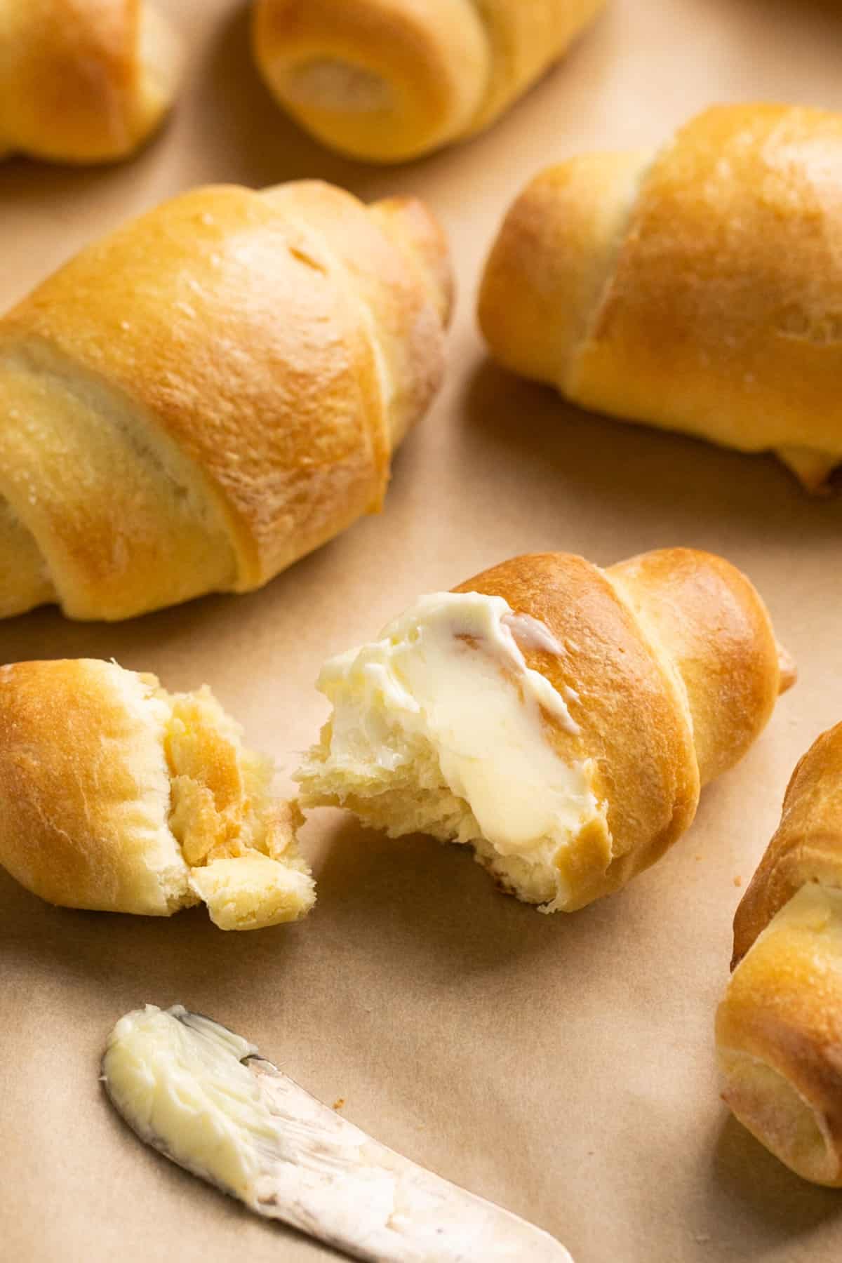 Quick and Easy Crescent Rolls - Red Star® Yeast
