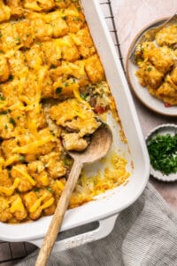 Tater Tot Breakfast Casserole - Creme De La Crumb