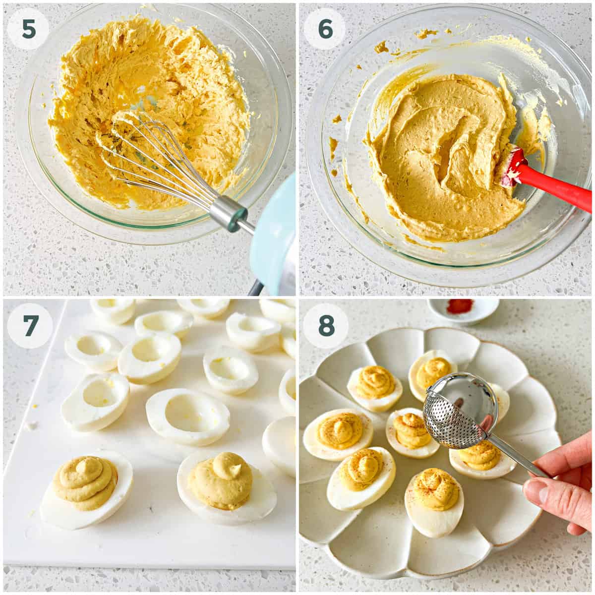 Best Classic Deviled Eggs Recipe - Creme De La Crumb