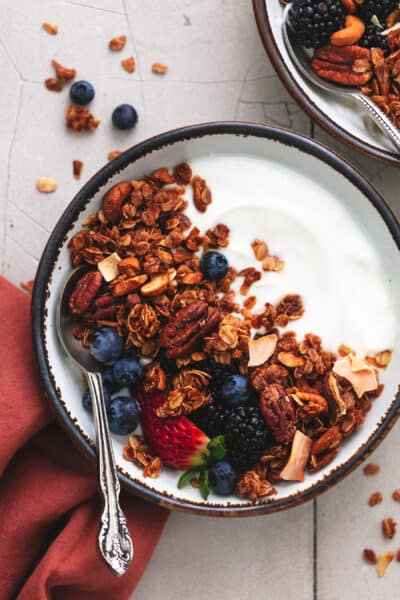 Easy Healthy Granola Recipe - Creme De La Crumb