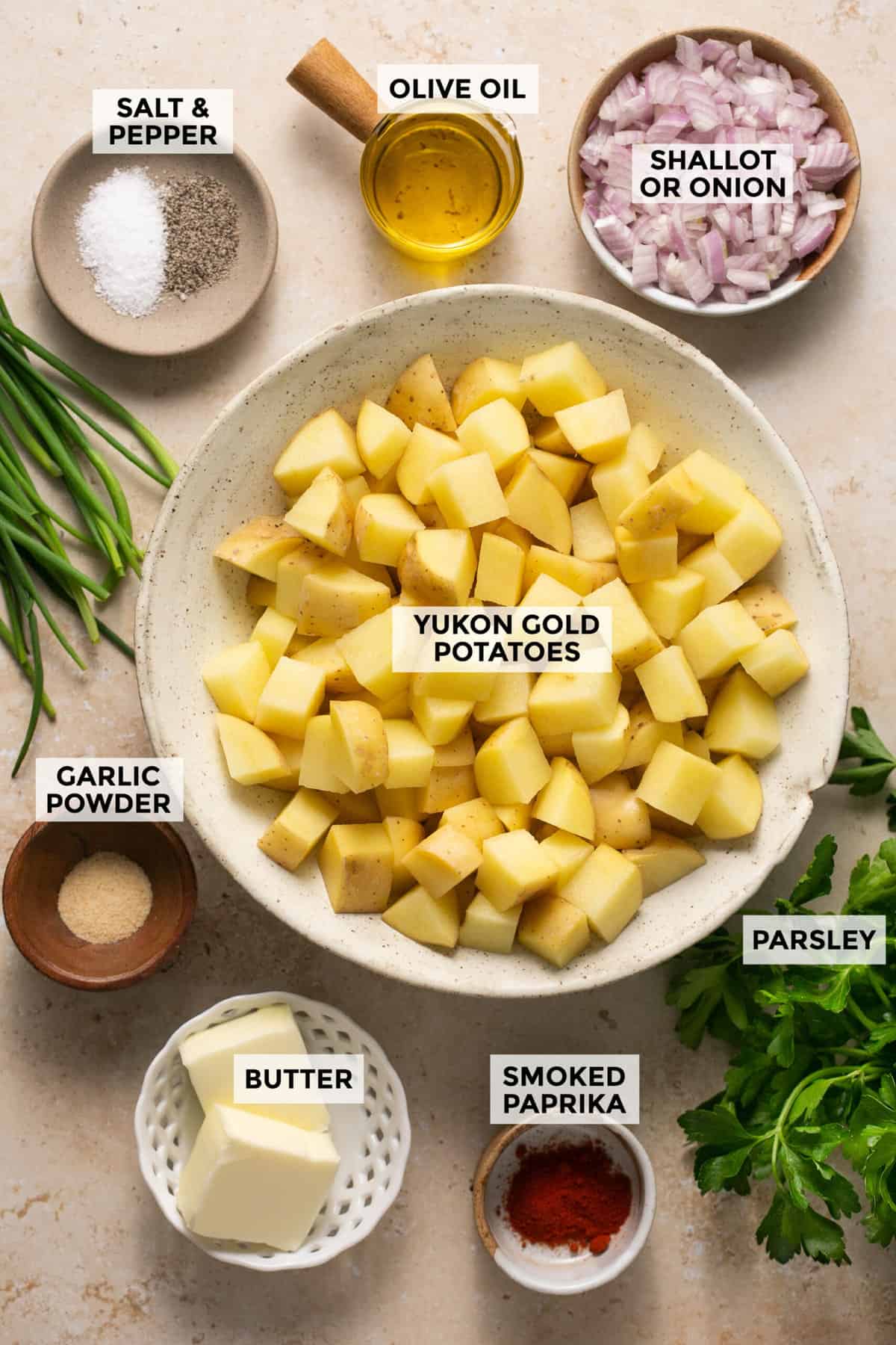 Skillet Breakfast Potatoes - Creme De La Crumb