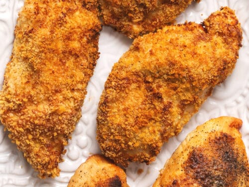 Air Fryer Breaded Chicken Breast