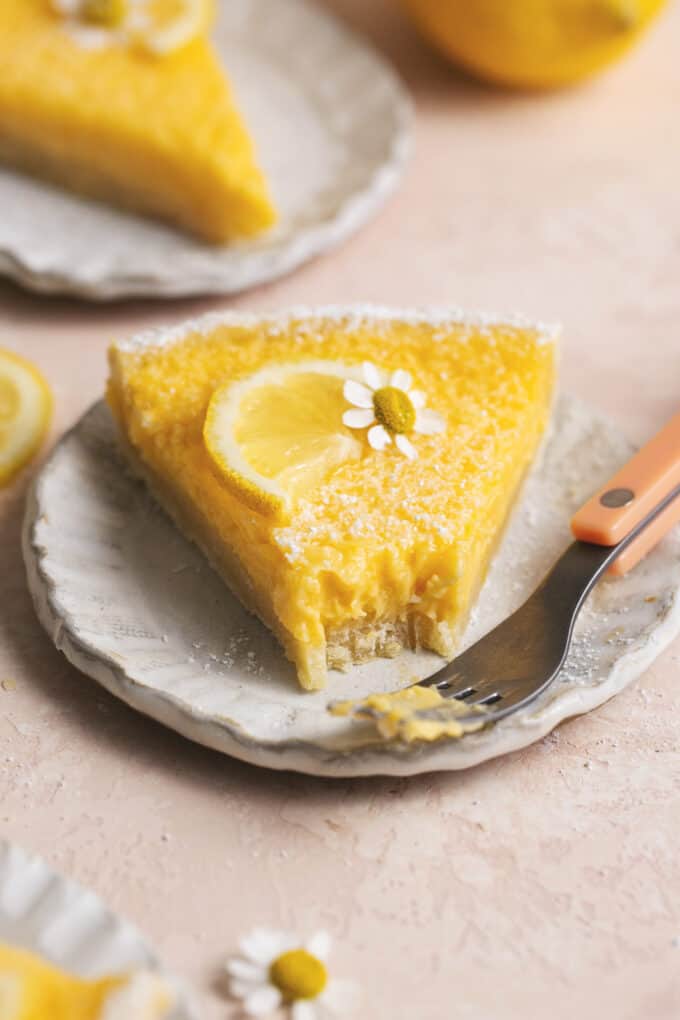 Easy Lemon Tart - Creme De La Crumb