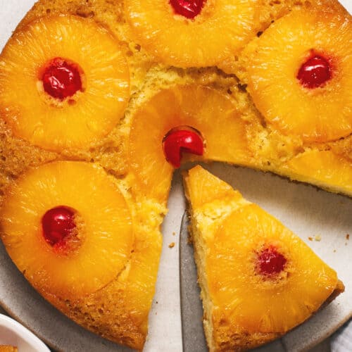 Pineapple Upside Down Cake - Creme De La Crumb