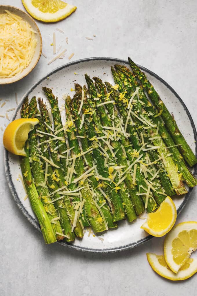 Air Fryer Asparagus - Creme De La Crumb