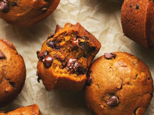 Pumpkin Cream Cheese Muffins with Chocolate Chips - Alyona's Cooking