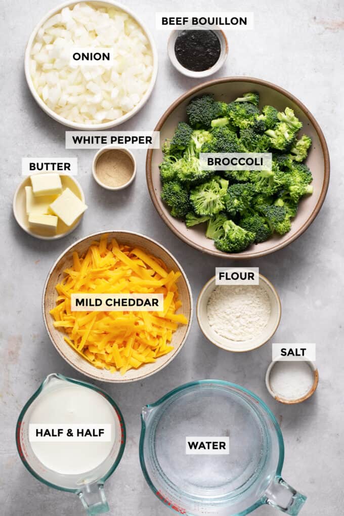 Panera Bread Cheddar Broccoli Soup Copycat - Creme De La Crumb