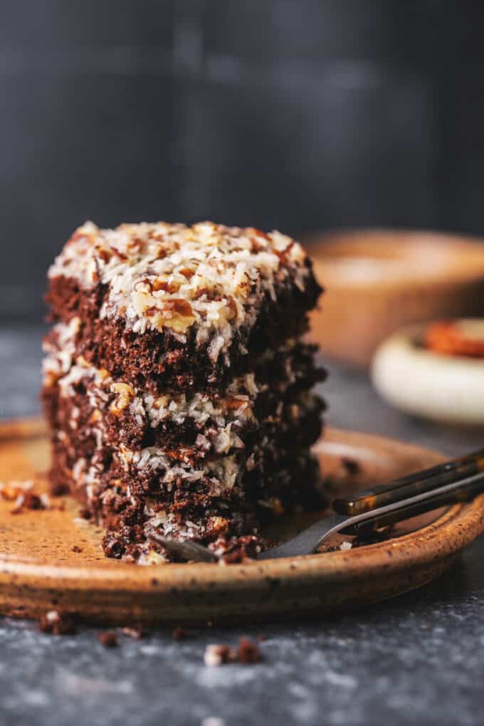 German Chocolate Cake - Creme De La Crumb