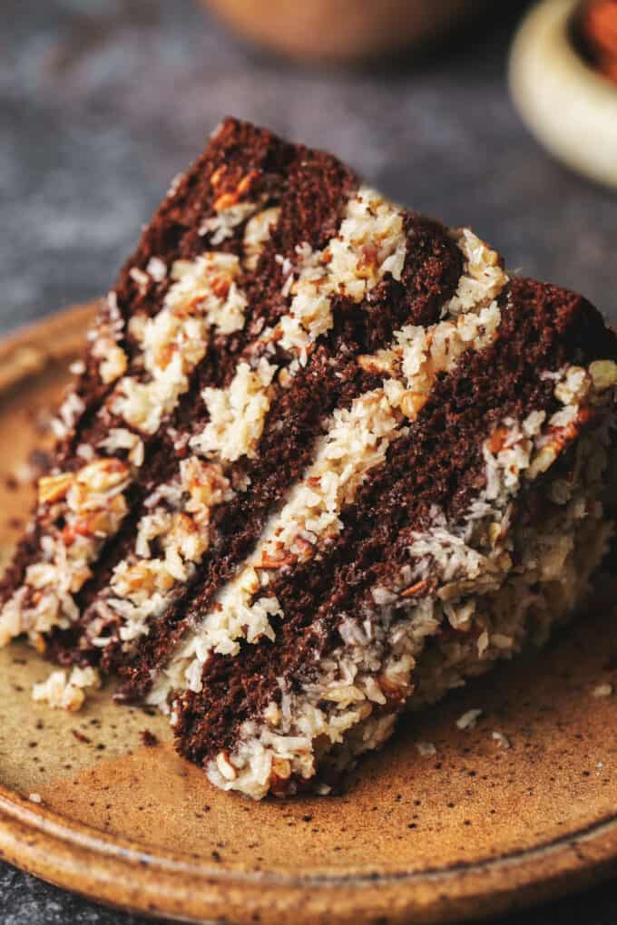 German Chocolate Cake - Creme De La Crumb