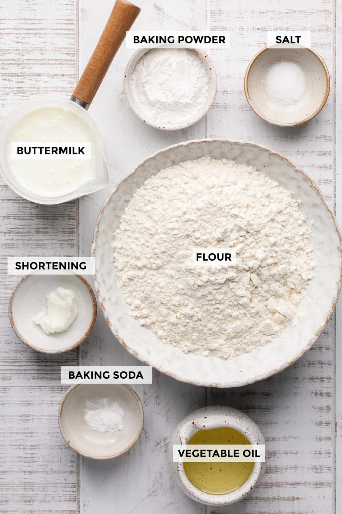 ingredients for buttermilk biscuits recipe